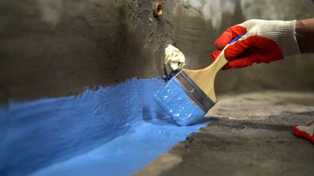 Commercial Wet Basement Repair project at a Monroeville, PA business property by SJ Waterproofing Pros